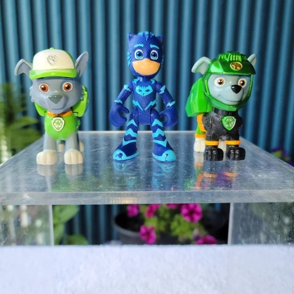 Paw Patrol Rocky Moto Pups and Disney PJ Masks Catboy - Picture 2 of 16